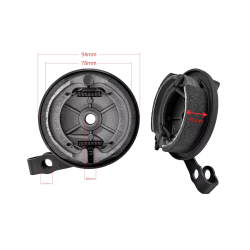 Trommelremset met remschoenen voor Ninebot Max G30, Segway Max G2, Segway Max G65 of vergelijkbaar KROXNE - 5 Trommelremset met 