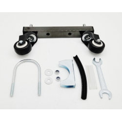 Metalstøtte med glidehjul til Xiaomi el-scootere, Segway F/D-serien, Ninebot Max-serien eller lignende  - 4 Metalstøtte med glid