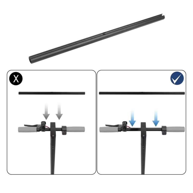 Podovzhene kermo 52 sm dlya Xiaomi, Ninebot abo podibnykh elektrychnykh samokativ.  - 2 Podovzhene kermo 52 sm dlya Xiaomi, Nine