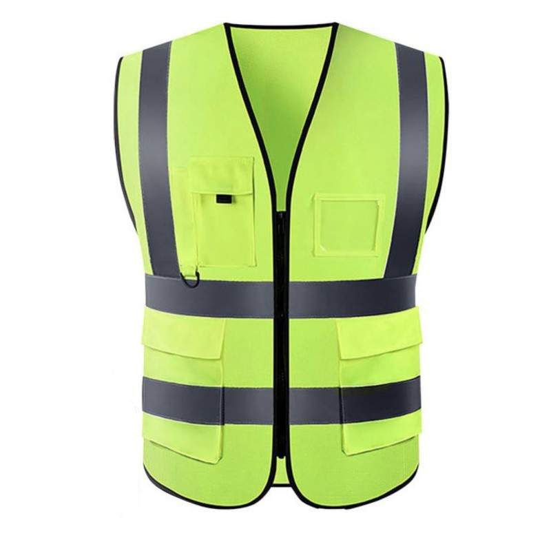 Gilet de sécurité réfléchissant - rendez-vous visible et augmentez votre protection sur la route. Wan - 2 Gilet de sécurité réfl