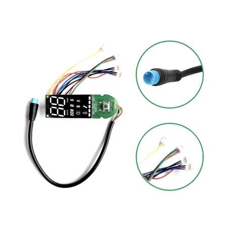 Kontrolen panel - ekran za Ninebot Max G30 s dva nezavisimi kabela za spirachen lost Segway - Ninebot - 3 Kontrolen panel - ekra