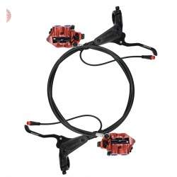 Komplett Monorim EB01 4-stempel hydraulisk bremsesett - spaker, kalipere, kabel og bremseskive Monorim - 2 Komplett Monorim EB01