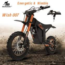 Monorim e-Moto Electric Wish007, 55 km/u, 1500 W motor, 21Ah accu, verstelbare hydraulische vering Monorim - 1 Monorim e-Moto El