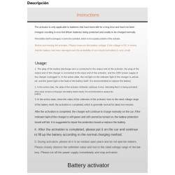 Instrument dlya remontu, balansuvannya ta povtornoyi aktyvatsiyi litiyevoyi batareyi KROXNE - 6 Instrument dlya remontu, balansu