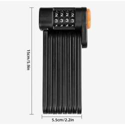 Zamok navisnyy z protyuhinnym mekhanizmom skladannya z vysokoyakisnoho materialu KROXNE - 4  