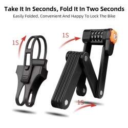 Zamok navisnyy z protyuhinnym mekhanizmom skladannya z vysokoyakisnoho materialu KROXNE - 7  