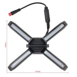 Luce anteriore super luminosa per Segway ZT3 / Segway ZT3 Pro - parti e pezzi di ricambio Segway - Ninebot - 7  