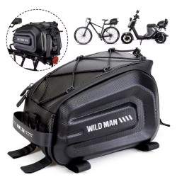 Vanntett bag for motorsykkel eller sykkel Wild Man - 6  