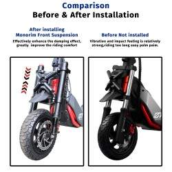 Suspensie fata Monorim-ZT3 pentru trotineta electrica Segway ZT3 Pro - kit upgrade Monorim - 7 
Compatibilitate: suspensie fata 