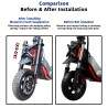 Suspension avant Monorim-ZT3 pour trottinette electrique Segway ZT3 Pro - kit upgrade Monorim - 7 
Compatibilite: suspension ava