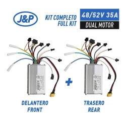 Kit di due controller (anteriore e posteriore) per l'installazione di due motori (48v / 52v 35A JP) KROXNE - 1  