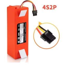Xiaomi Robotstøvsuger erstatningsbatteri 14,4V til Xiaomi Roborock S55 S60 S65 S50 S51 S5 MAX S6 Xiaomi - 2  