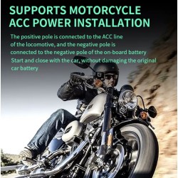 Adiávrocho sýstima aníchnefsis tyfloú simeíou (gonía 130º) gia skoúter, podílato í motosykléta KROXNE - 6  