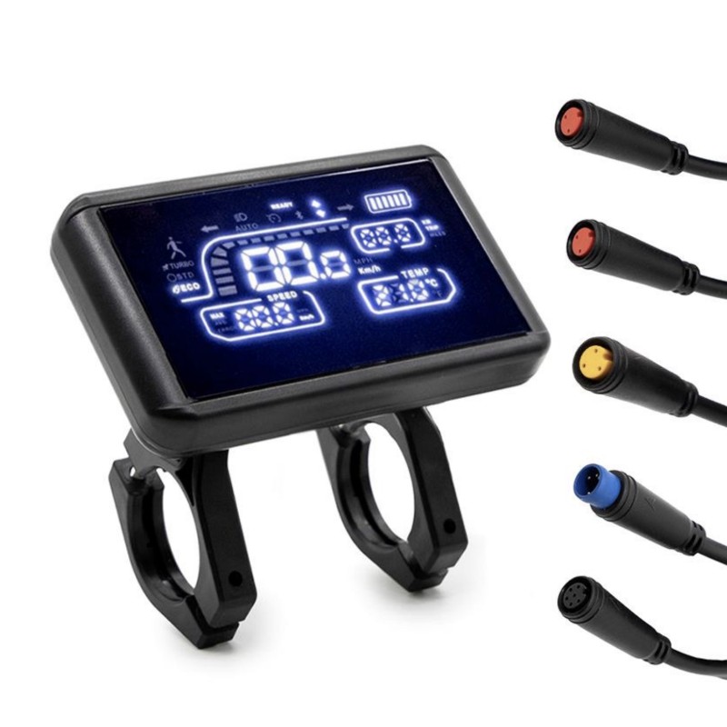 Skjerm eller kontrollpanel for Zwheel, ZRino SE, ZRino Duo Max, iScooter iX3, iScooter, iX4  eller lignende scooter  - 6 Skjerm 