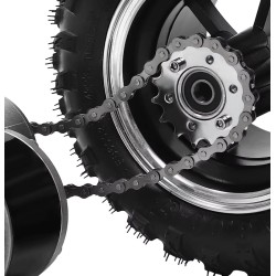 DIY Conversion Kit (2 moottoria, ohjain ja kaasu) - Ilmarenkaat - Go Kart, pyörätuoli KROXNE - 4  