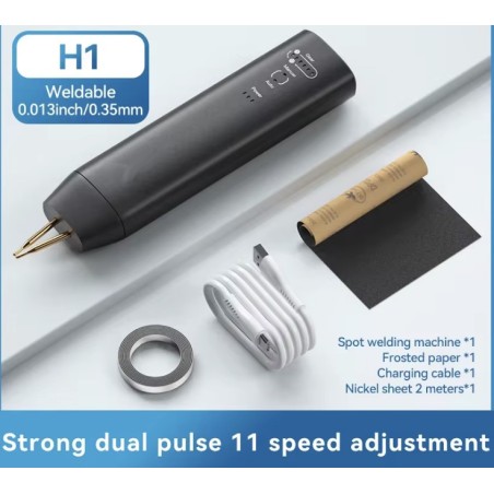 Hand-Punktschweißgerät H1 mit 11 und H2 mit 90 einstellbaren Modi für Lithiumbatterien KROXNE - 1  