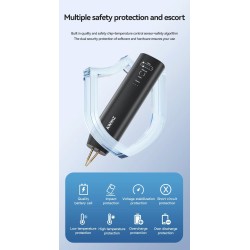 Ročni točkovni varilec H1 z 11 in H2 z 90 nastavljivimi načini za litijeve baterije KROXNE - 4  