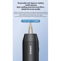 Ručni aparat za točkasto zavarivanje H1 s 11 i H2 s 90 podesivih načina rada za litijske baterije KROXNE - 9  