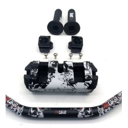 Guidon de course, poignées professionnelles pour vélos, VTT, Quad 1-1/8" Kayo BSE CRF KLX KROXNE - 3  