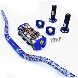 Manillar de competición, puños profesionales para bicicletas, ATV, Quad 1-1/8" Kayo BSE CRF KLX KROXNE - 5  