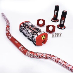 Lenktynių vairas, profesionalios rankenos dviračiams, keturratis, Quad 1-1/8" Kayo BSE CRF KLX KROXNE - 9  